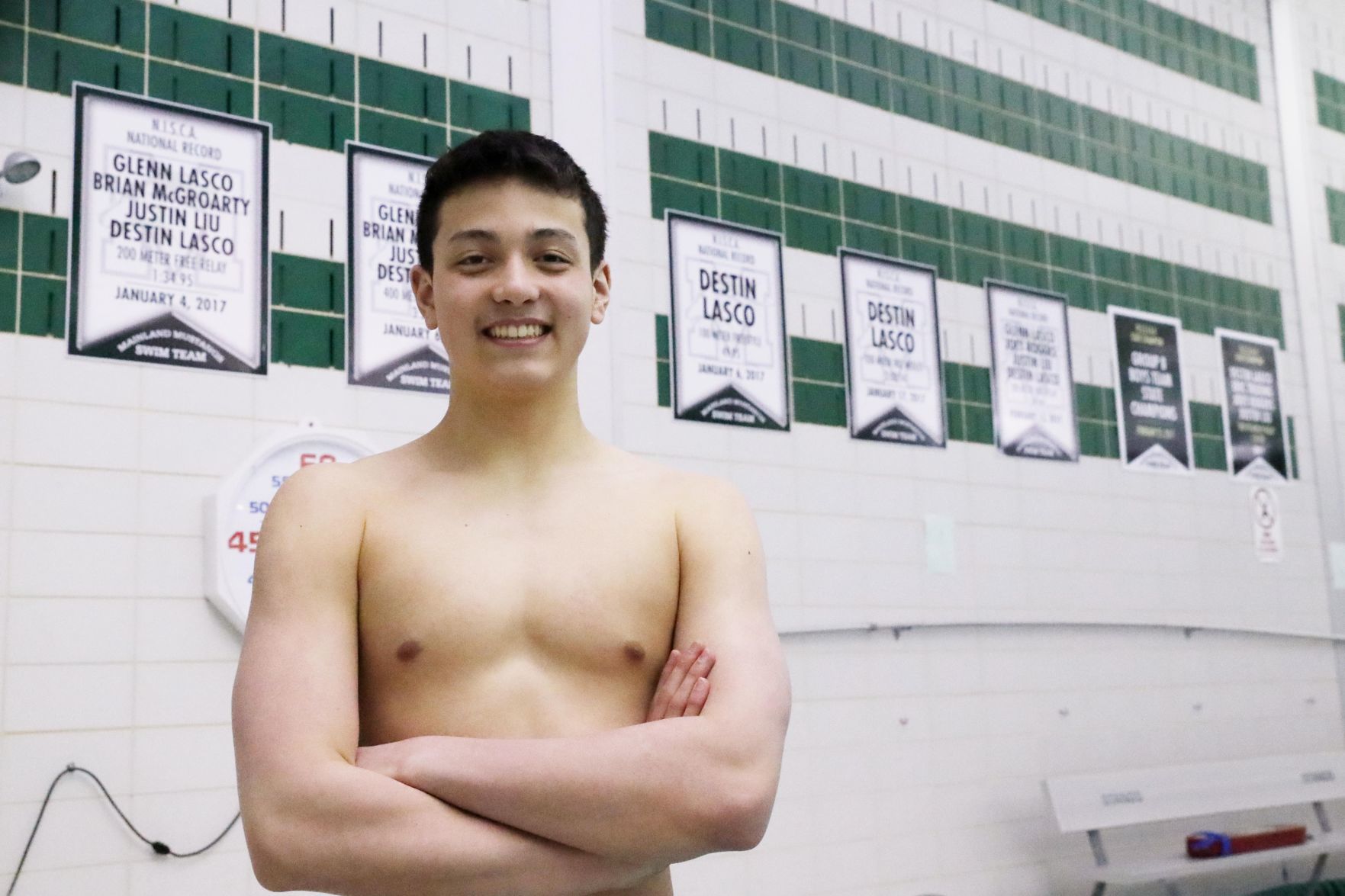 Swimmer of the Year: Destin Lasco, Mainland Regional, So.